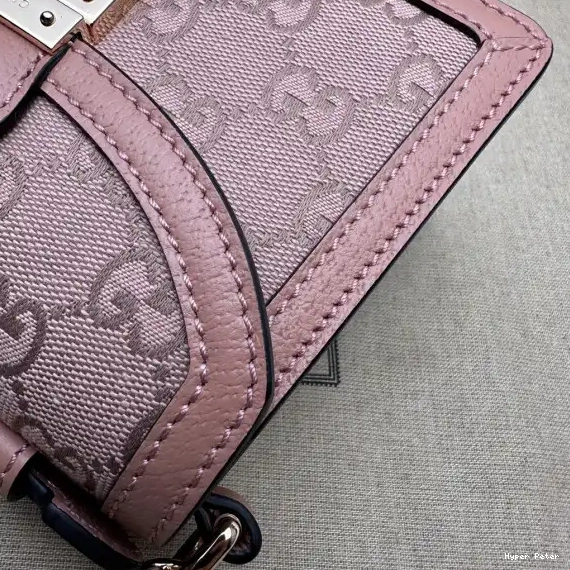 Hyper Peter HANDLE MATELASSÉ BAG GG GUCCI TOP SMALL 0517